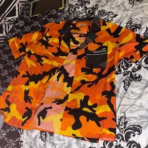 Valentino Orange Shirt